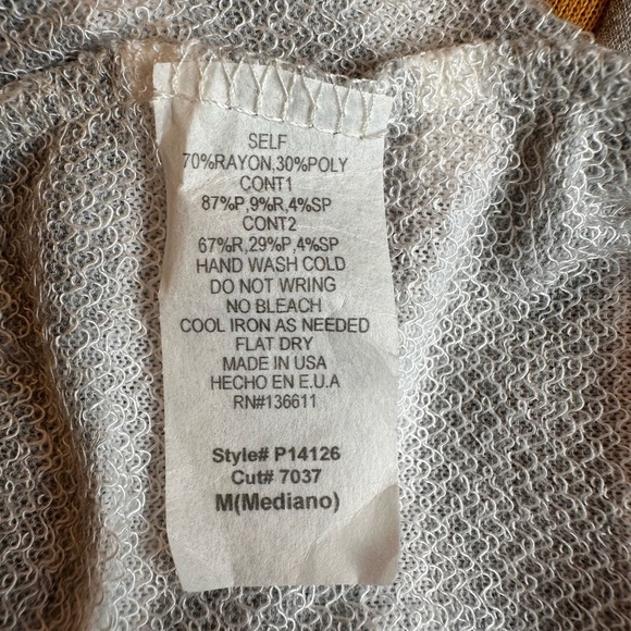 P.S. Kate Ladies' 3/4‎ Sleeve Stripe Colorblock Top - Picture 7 of 10